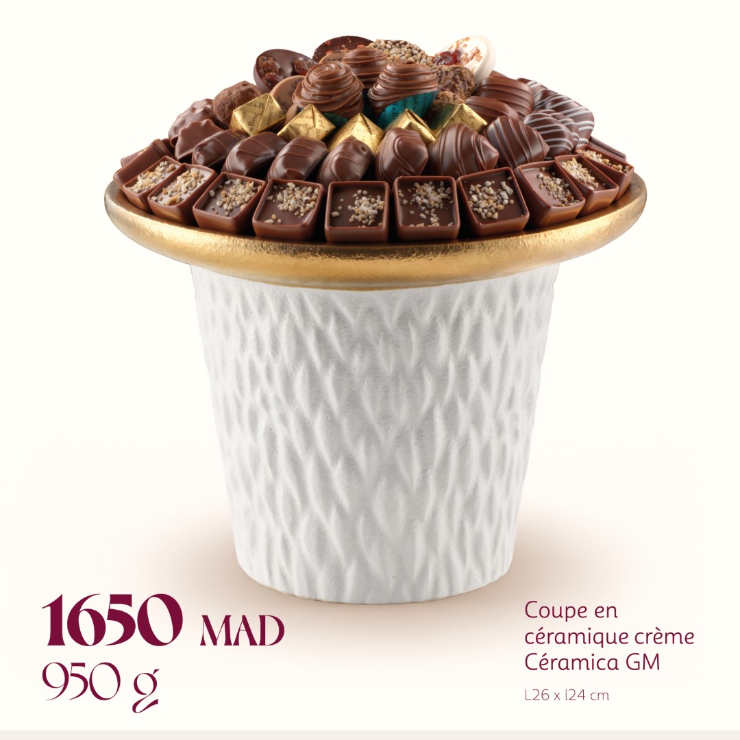 Coupe en céramique crème Céramica